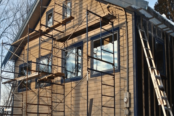 Wood Siding Installation